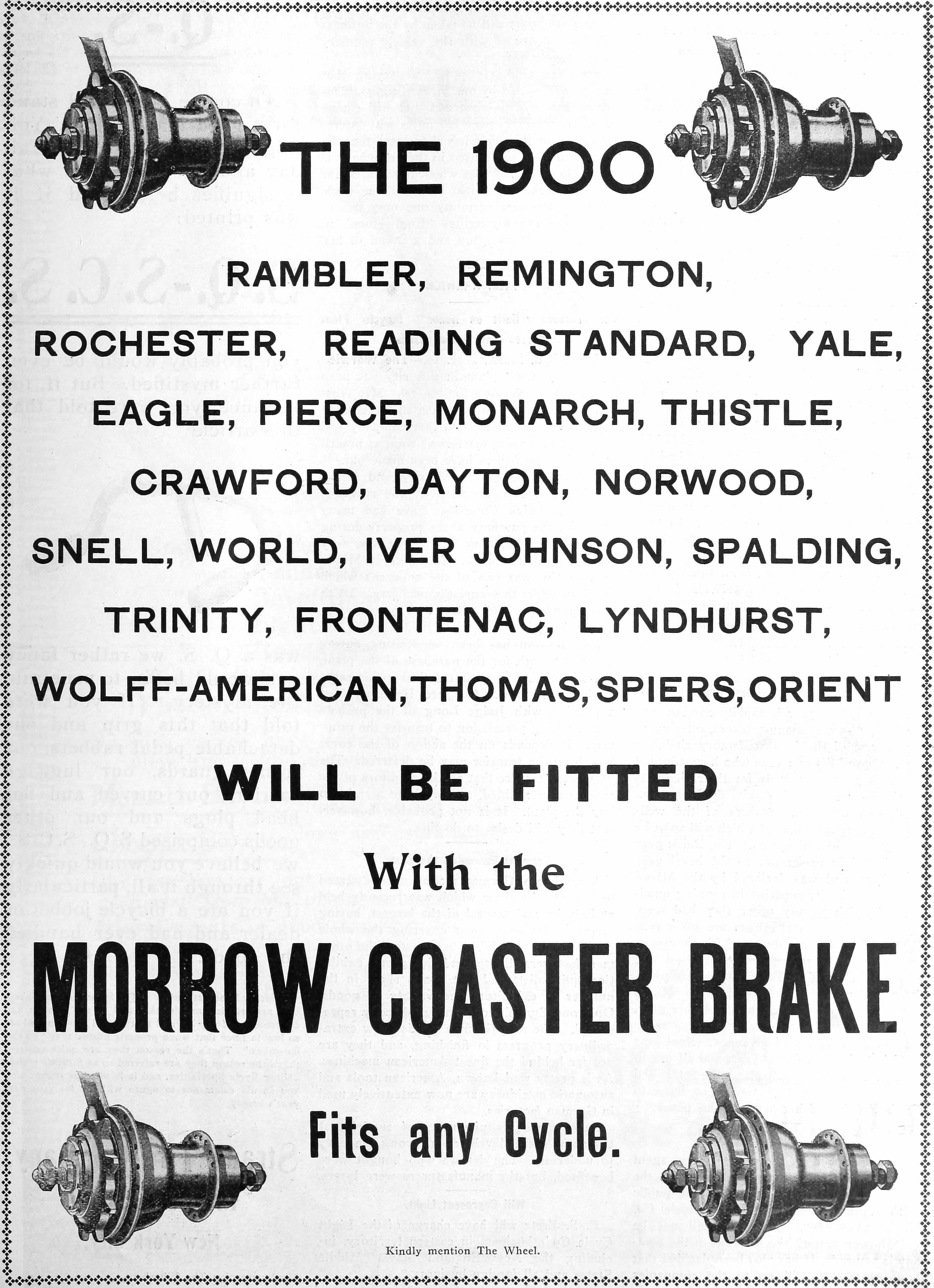 morrow coaster brake