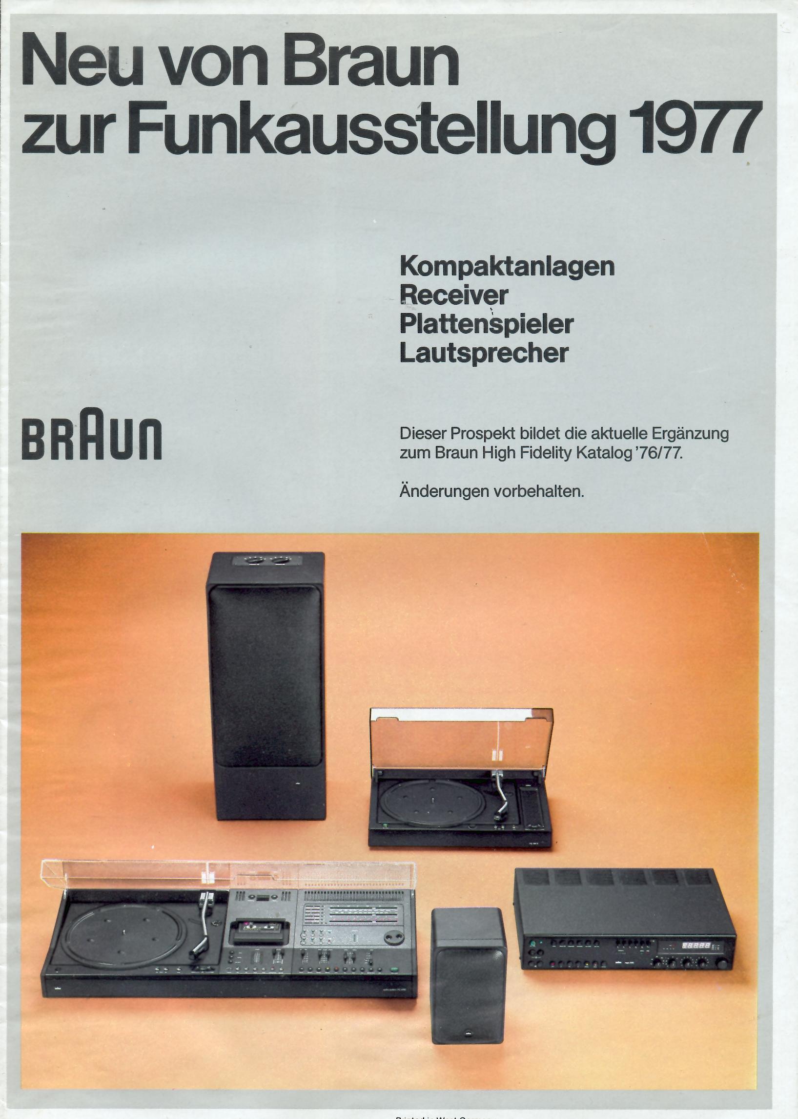 Braun text Style 7 стержень.