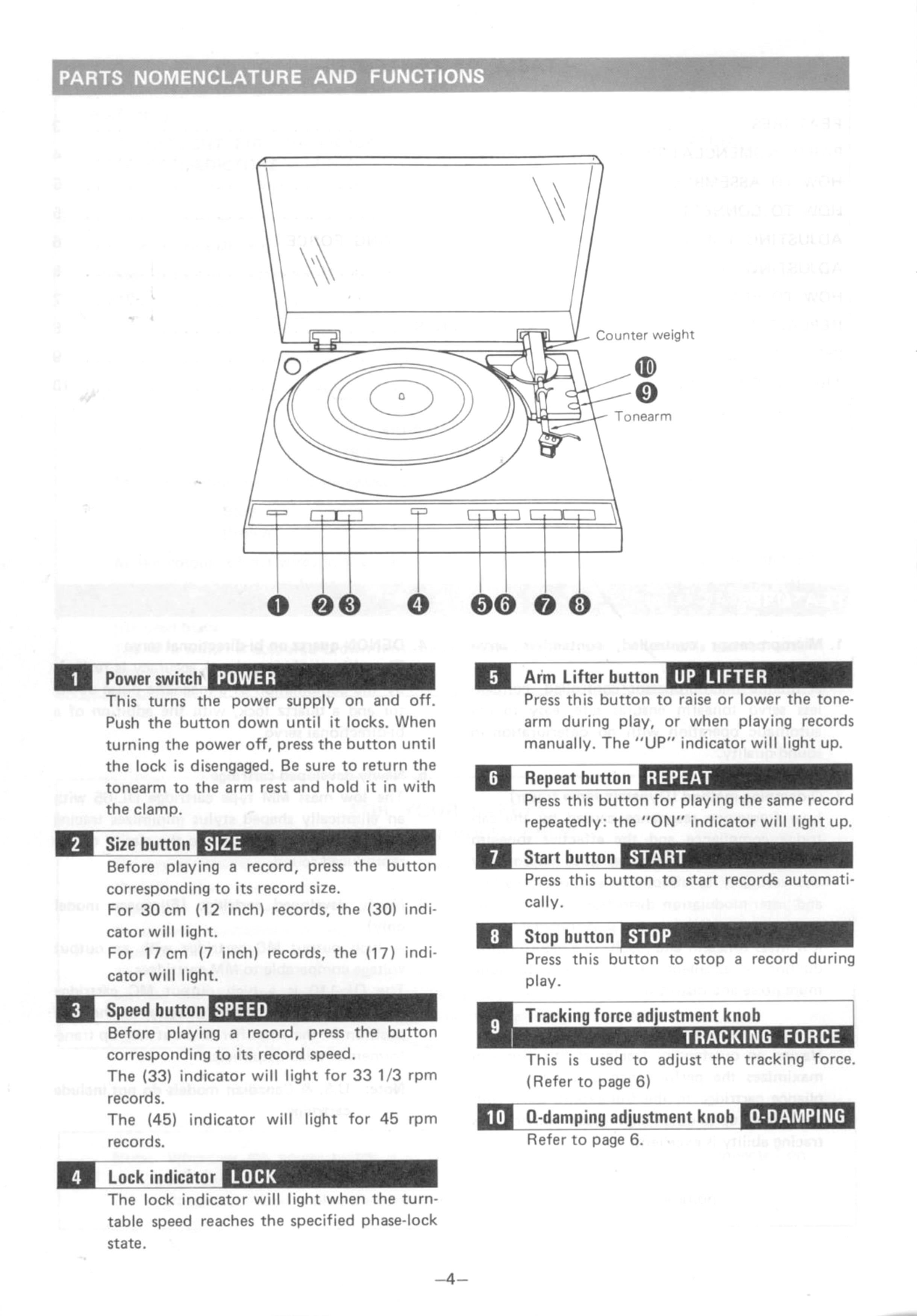 Denon dp 55l схема