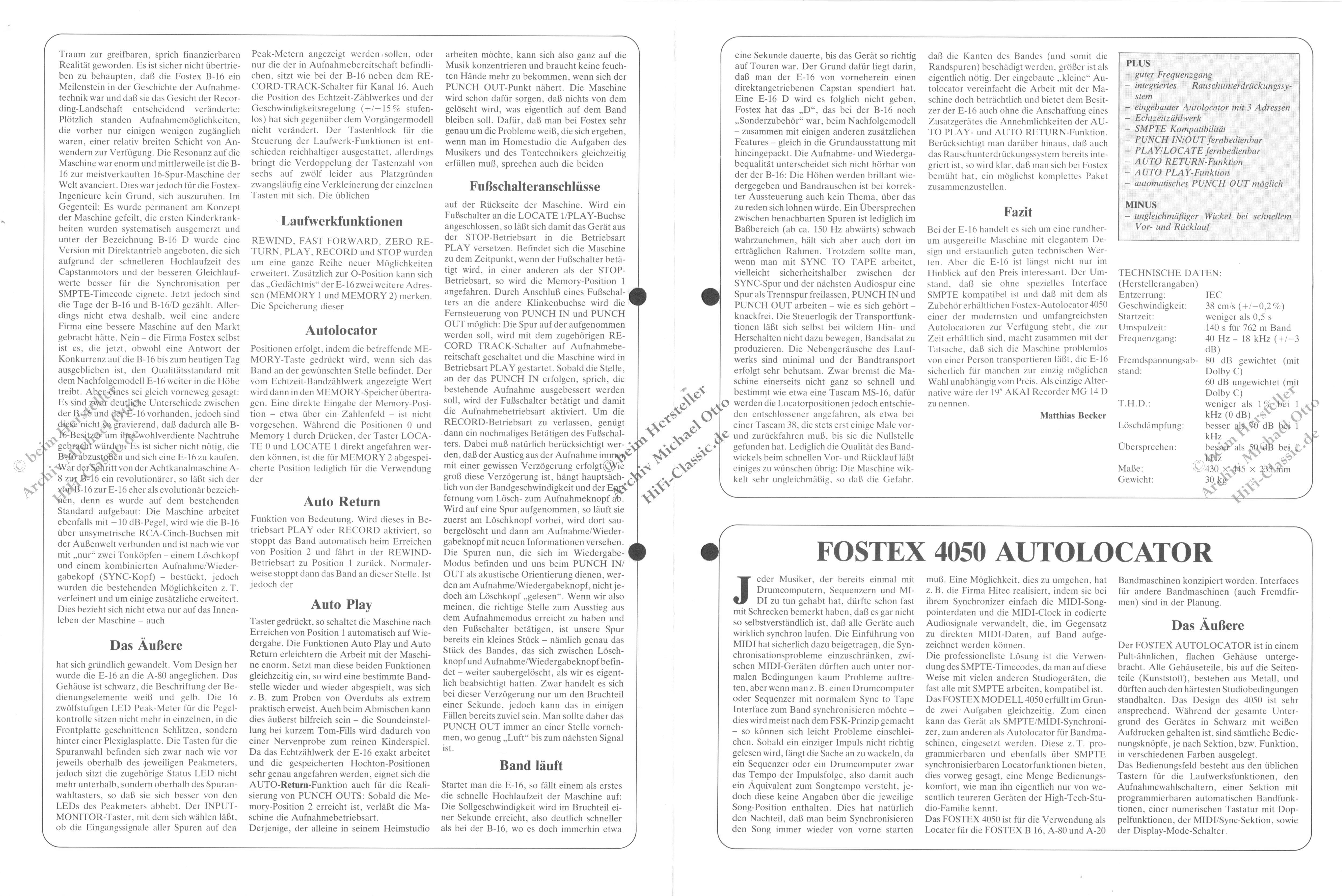 fostex-e-16-test