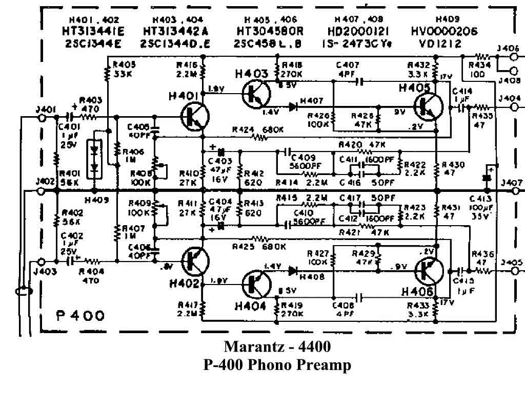 Marantz 7 схема