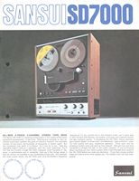 Sansui SD-7000  Audio, Vintage electronics, Audio video